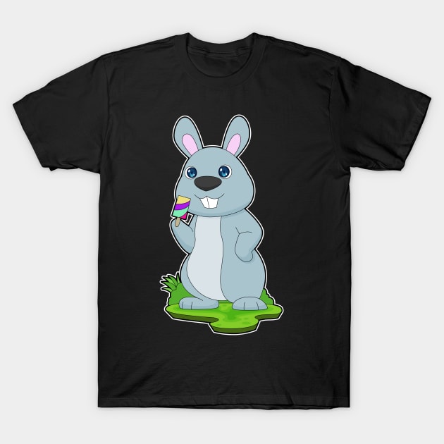 Rabbit Popsicle T-Shirt by Markus Schnabel